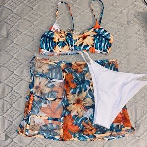 3 pc bathing suit